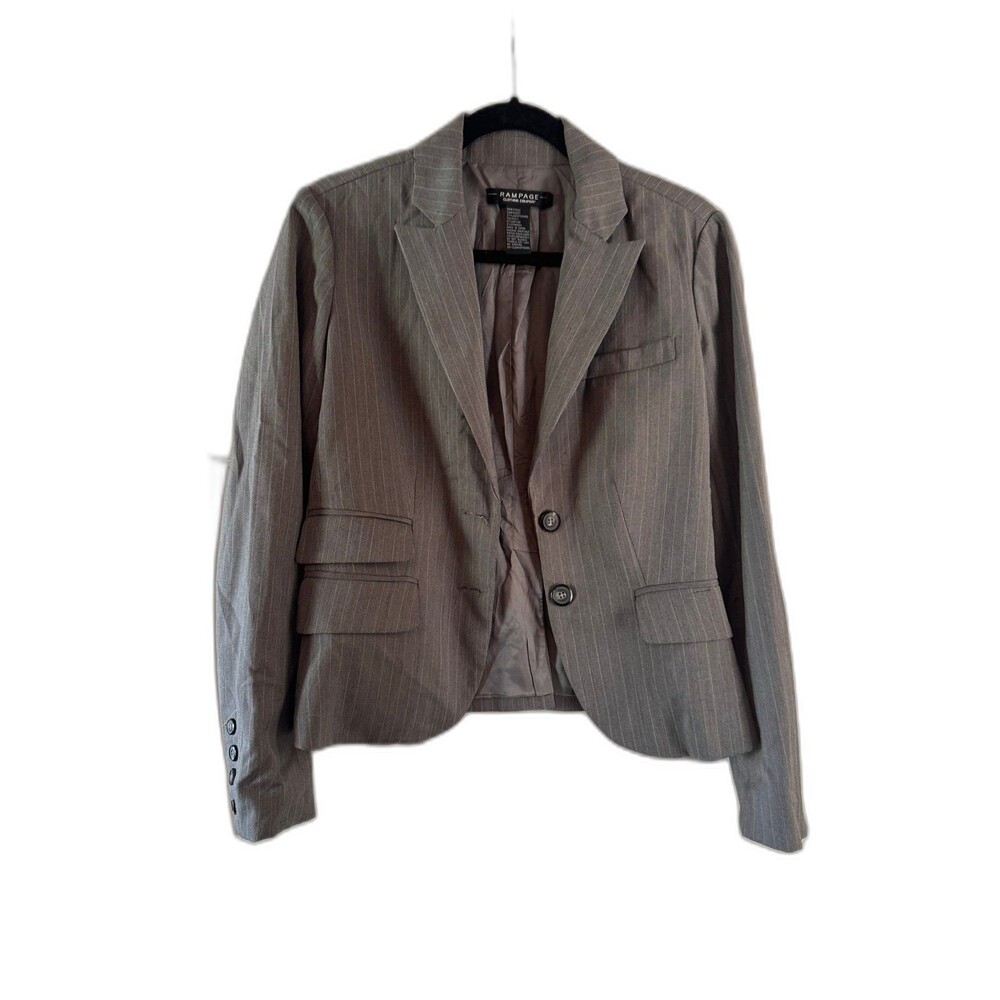 Rampage Pinstripe Blazer – Size medium